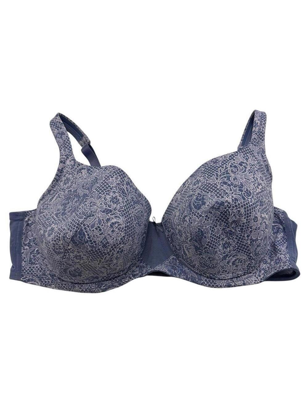 Cacique Cool Bliss Lightly Lined Balconette Bra Size 44DD